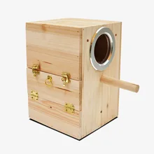 Маленькие и средние домашние птицы вентилятор zhi xiang разведение Птичье гнездо репродукция вентилятор zhi xiang гнездо для попугаев коробки пижамы Птичье гнездо