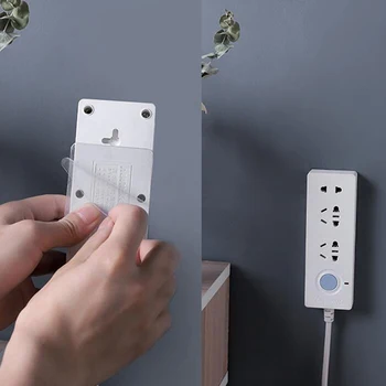 

20Pcs Double-Sided Transparent Adhesive Hook Auxiliary Paste Strong Seamless Tile Hook Waterproof Magic Stickers Bathroom Tool