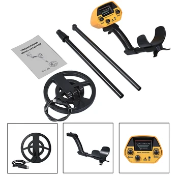 

GTX5030 With Waterproof Coil LCD Display Jewelry Metal Detector Gold Digger High Sensitivity Portable Disc Function Testing