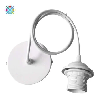 

Lamp Head Hanging Lantern Hanging Light Line Led Bulb Hanging Line DIY Lamp Hanging Light Fittings Ceiling Plate Hanging Line