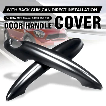 

Black ABS Auto Door Handle Cover Trims Outer Exterior Door Handle Cover For BMW For Mini For Cooper S R50 R53 R56