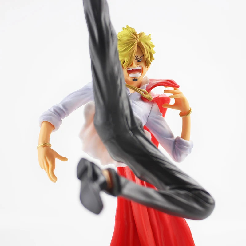 Одна деталь фигурка Санджи игрушка король художника Vinsmoke Sanji 9,8 дюймов 25 см Коллекционная модель куклы подарок на Рождество