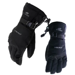 2021 Brand Men's Ski Gloves Snowboard Gloves Snowmobile Motorcycle Riding Winter Windproof Waterproof Unisex Fleece Snow Gloves