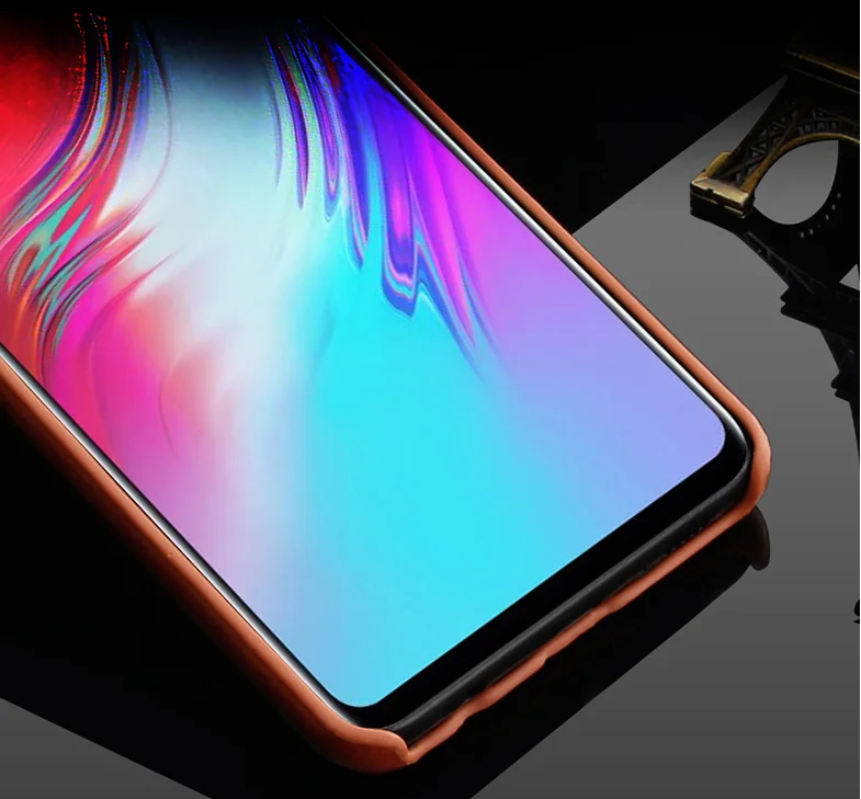Тонкий кожаный чехол-бумажник для мобильного телефона samsung S10/S9Plus