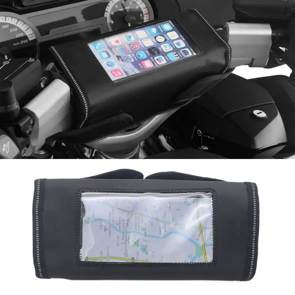 motorcycle handlebar storage