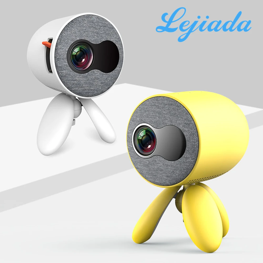 LEJIADA Новый YG221 светодиодный домашний мини проектор с поддержкой 1080P HD HDMI USB AV TF