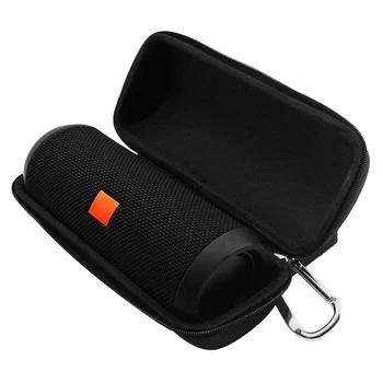 

Gosear Portable EVA Hard Storage Shell Waterproof Bag Box Protective Bluetooth Speaker Case Cover with Carabiner for JBL Flip 3