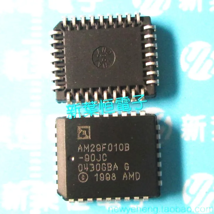 10pcs IC AMD Plcc-32 Am29f010b-90jc for sale online