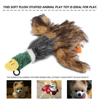 

2020 Classic Dog Toys Stuffed Squeaking Duck Dog Toy Plush Puppy Honking Duck for Dogs pet chew squeaker squeaky toy
