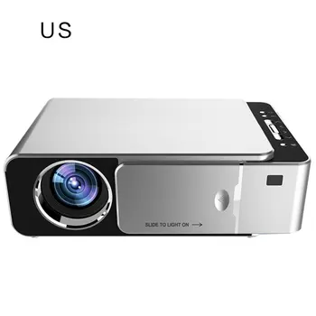 

T6 Full Hd Led Projector 4K 3500 Lumens Hdmi Usb 1080P Portable Cinema Beamer Wired same screen WIFI projector