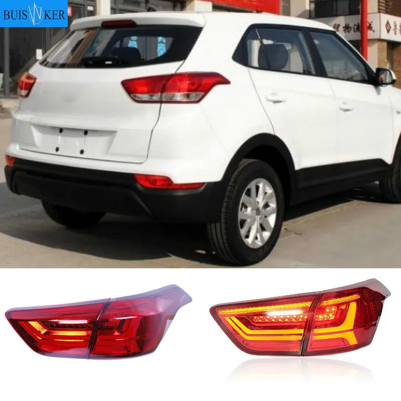 

Car Styling tail lights case for Hyundai ix25 2014-2017 Certa taillights LED Tail Lamp rear trunk lamp cover