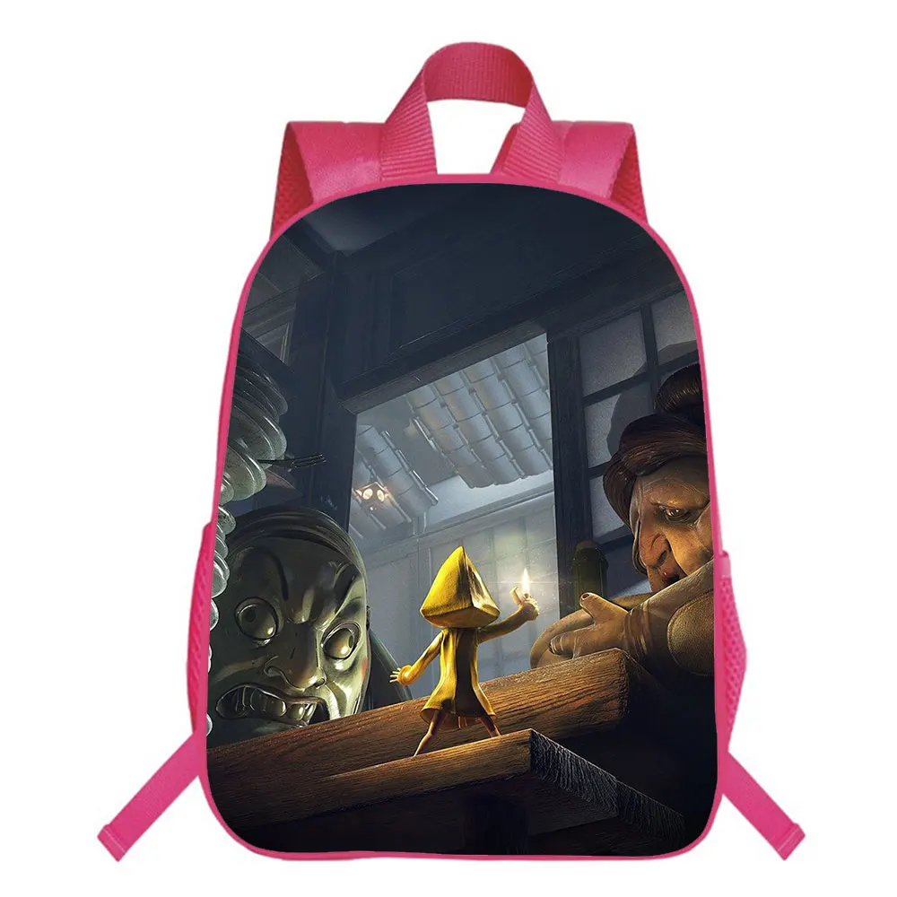 Little Nightmares 2 Backpack Boys Girls School Bag Men Women Rucksack School Bag Teens Daily New Game Knapsack Mochila