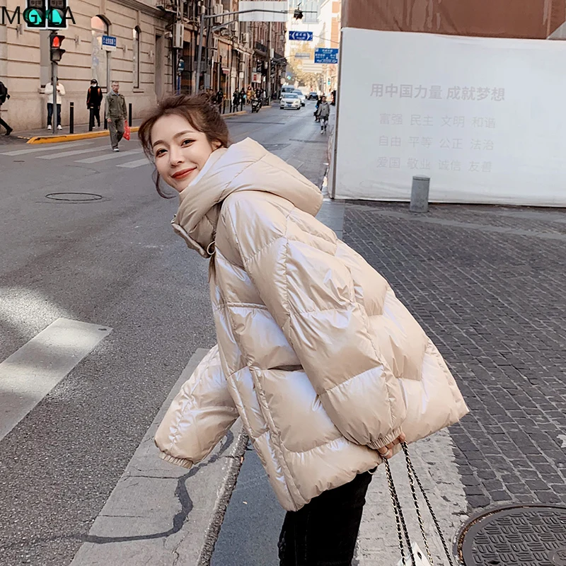 

Wintersouth Korean Version of The Short Thickened WarmCapLoose Cotton-padded Jacket Small SubfaceJacket Cottonpadded Jacket Tide