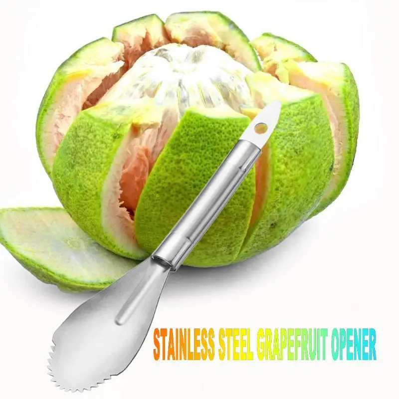 Горячая 1 шт. грейпфрут нож для пилинга из нержавеющей стали для цитрусовых фруктов Быстрый Пилинг Инструменты для удаления кухонных гаджетов