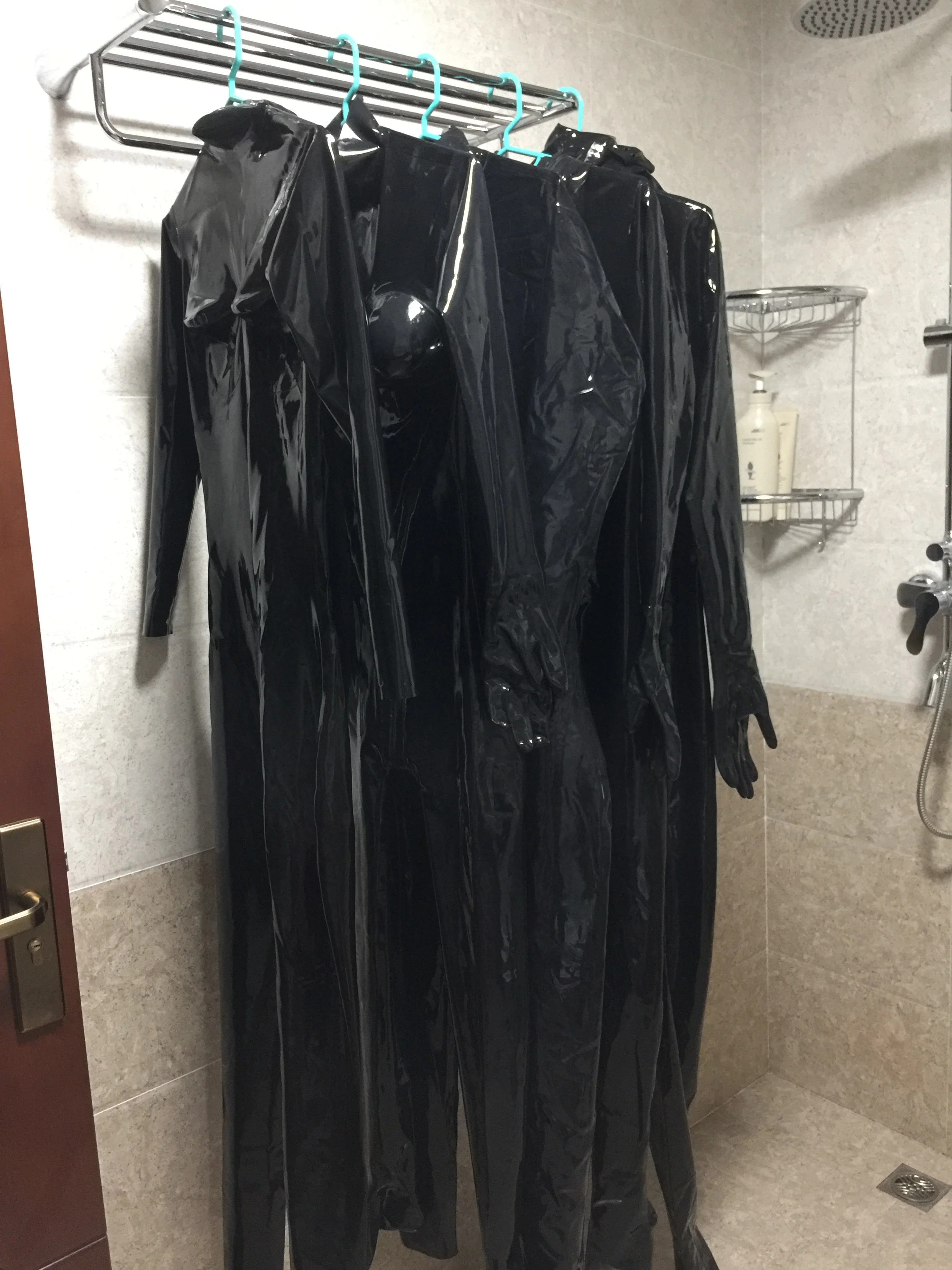 Latex Catsuit Handmade Sexy Rubber Bodysuit 3D Breast Back Crotch Zipper Men Women Customize Latex Suit women underwear,sexy lingerie