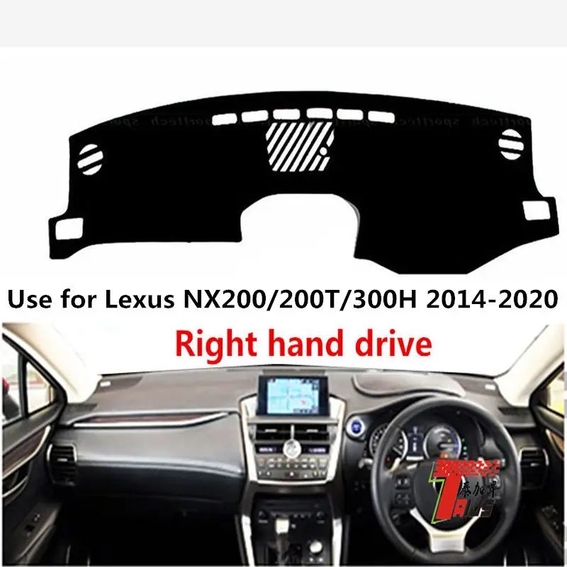 Taijs правый руль анти освещение приборной панели автомобиля крышка для Lexus NX200/300- неотражающий солнцезащитный козырек новое поступление