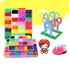 24/72 colors box set hama beads toy 2.6/5mm perler educational Kids 3D puzzles diy toys fuse beads pegboard sheets ironing paper ► Photo 2/6