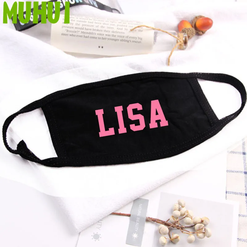 

1PC Kpop BLACKPINK Members Cotton Dustproof Mouth Face Mask Unisex Cycling Anti-Dust Facial Protective Cover Masks 19404
