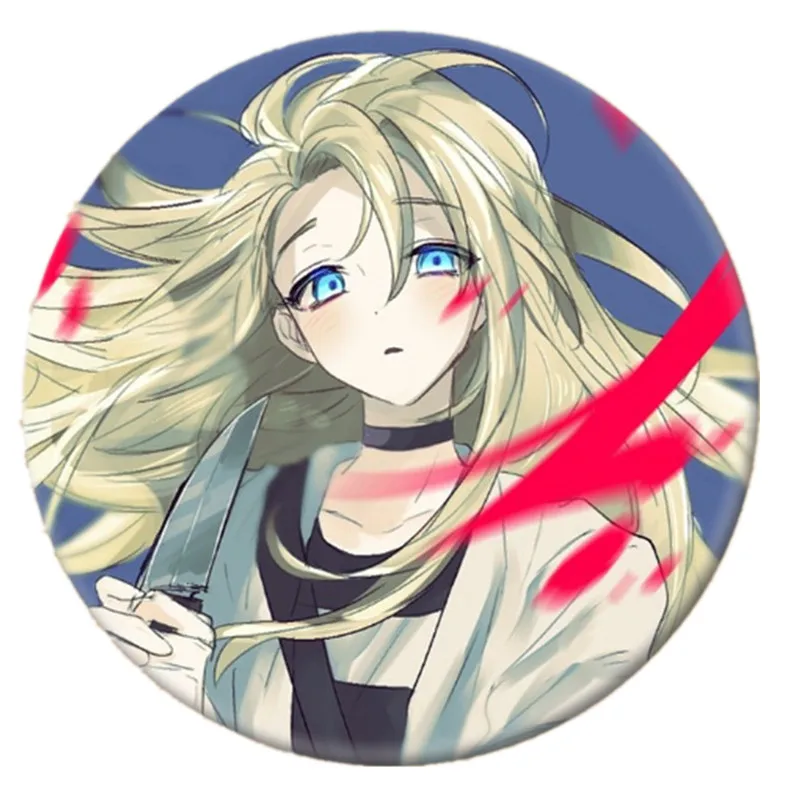 sexy anime cosplay Free Shipping Anime Angels of Death Enamel Pin Figure Cosplay Badge Backpack Icon Button Cartoon Brooch Accessories Gifts anime halloween costumes Cosplay Costumes