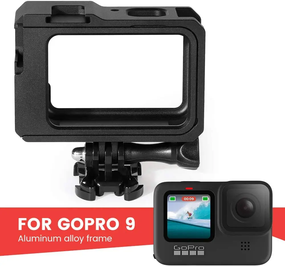 Aluminium Housing Case Gehäuse Rahmen Hintertür Schutzhülle Für Gopro Hero 7 6 5 Aluminium Housing Case Gehäuse Rahmen Hintertür Schutzhülle Für Gopro Hero 7 6 5