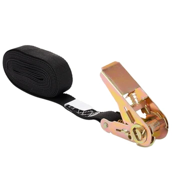

Buckle Belt Cargo Straps for Car Motorcycle Bike With Metal Buckle Tow Rope Strong Ratchet Belt for Luggage Bag