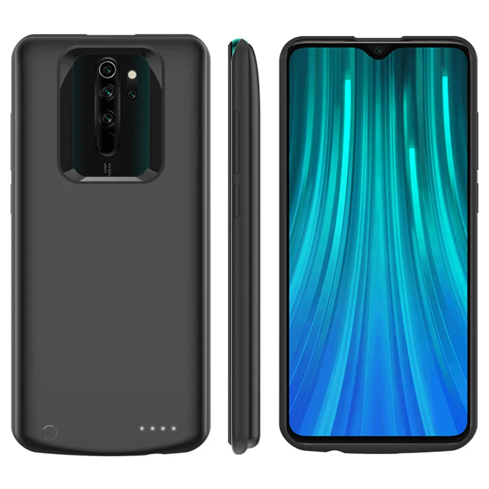 

Xiaomi Redmi Note 8 Note 8 Pro Battery Case Smart Charger Case Cover 6500 Mah Power Bank Note 8 Pro Battery Case