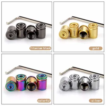 

4Pcs Alloy Anti-theft Car Air Caps for BMW X1 X3 X5 F10 F01 F11 F20 F30 E34 E36 E87 E39 E60 E46 E91 E92 Badge Sports Tire