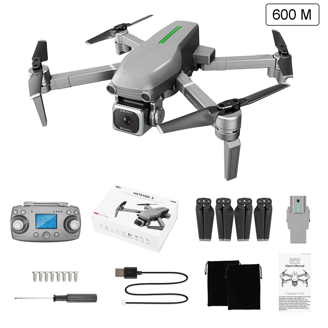 $150.22 L109 5G 4K HD GPS Antishake Foldable Brushless Drone Gesture Sensing Aircraft with 600M WiFi Image