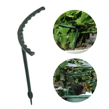 

6Pcs DIY Plant Support Frame Artificial Mini Climbing Trellis Flower Stand Garden Tool Plastic U Shape Plant Flower Support F10