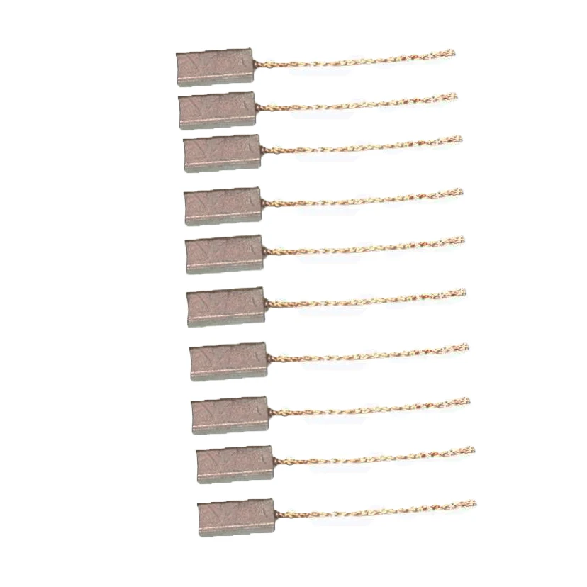 Keychannel 10PCS/LOT 5*8*20MM Electric Generator Carbon Brushes Alternator Power Tool Generic Car Regulator High Copper electric generator carbon brushes