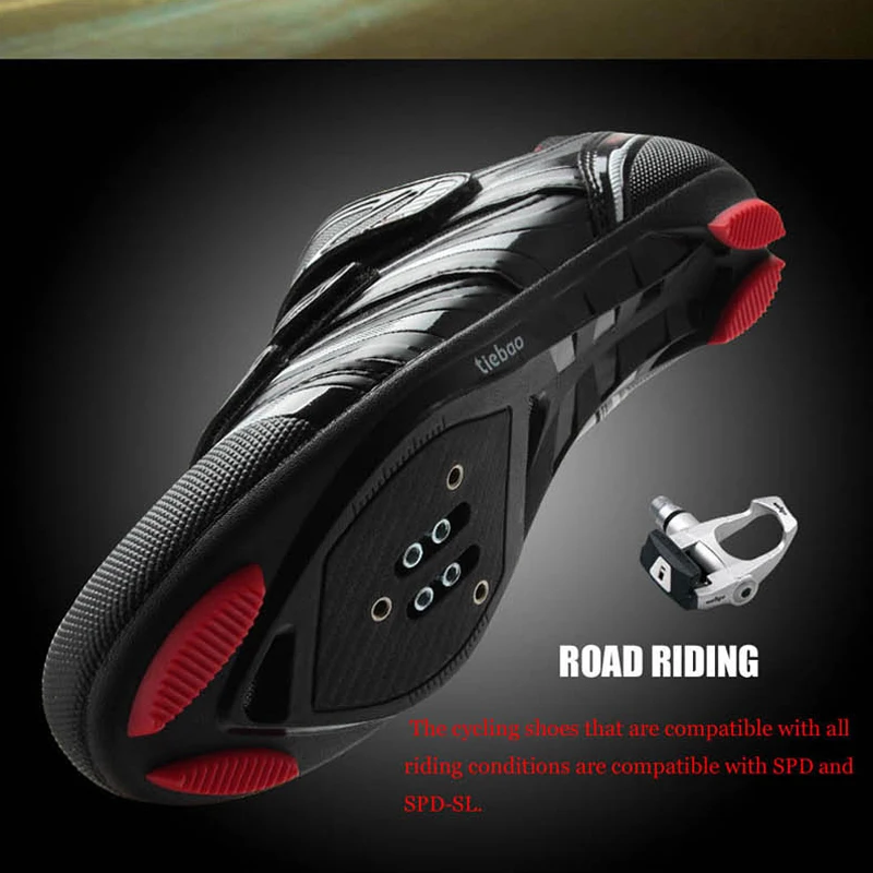 Tiebao/синяя обувь для езды на велосипеде Sapatilha Ciclismo Спортивная Обувь Zapatillas Deportivas