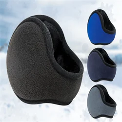 Unisex aquecedores de ouvido dobrável inverno das mulheres dos homens proteção fria earmuffs manter quente polar velo aldult máscara de ouvido atacado
