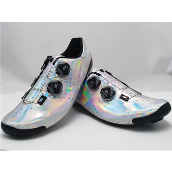 

City Cycling Hand made C3 Glod Carbon Cycling shoes Carbon Road shoes Road Bike shoes Carbon Lake Rocket Verducci BC Road shoes