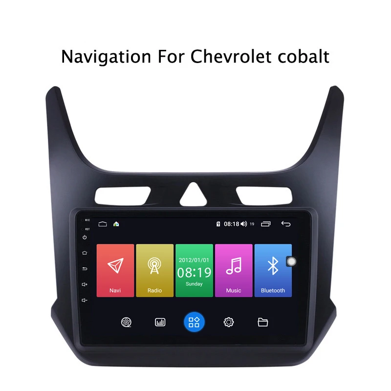 Ectwodvd 9 дюймов Andriod 8,1 автомобильный DVD gps для Chevrolet Cobalt 4G ram 64G rom CarPlay DSP 4G LTE с wifi