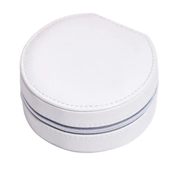 

Multifunctional Portable Jewelry Box Travel Mini Mini Jewelry Bag with Mirror Earring Earring Ring Storage Box