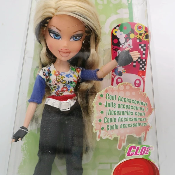 Оригинальная Кукла Bratz в коробке, игровая Спортивная кукла с скейтбордом, лучший подарок для девочки