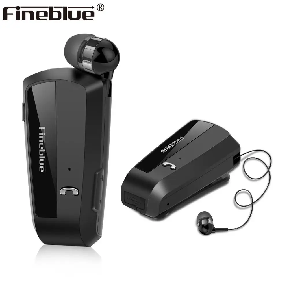 Спортивная стереогарнитура Fineblue F990 наушники с микрофоном Bluetooth телескопический
