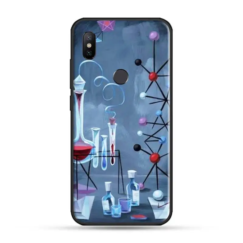 xiaomi leather case handle Biology and Chemistry Phone Case For Xiaomi Redmi note 4 4X 8T 9 9s 10 K20 K30 cc9 9t pro lite max xiaomi leather case hard Cases For Xiaomi