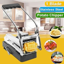 Non-slip Potato Slicer Cutting French Fries Best Value Stainless Steel Does Not Use Home Cutting Machine Cucumber
