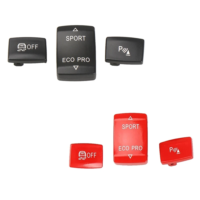 3Pcs Car Console Sport ECO Pro Switch Button ESP Antislip Radarsensor For BMW F20 F21 F22 F23 F30 F34 F35 F32 F33 | Автомобили и