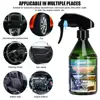 Agent de rechapage pour caoutchouc et plastique intérieur de voiture 260ml, Agent de nettoyage pour revêtement hydrophobe automobile, Spray de réparation des rayures ► Photo 2/6