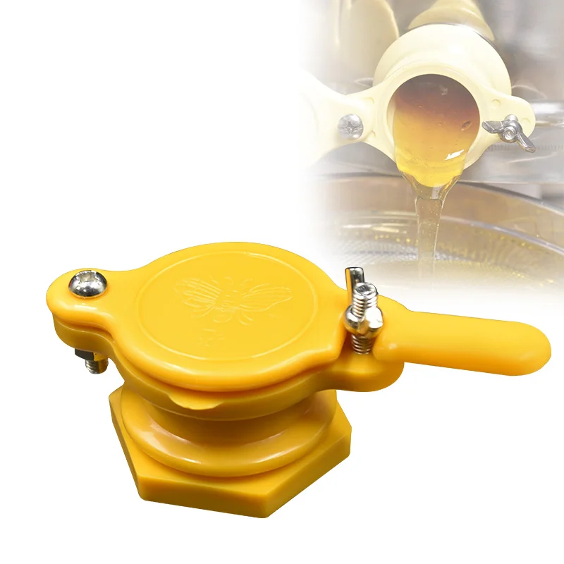 Honey Gate Valve Tap Honey Strainer Extractor Beekeeping Bottling Tool 2Pcs AU