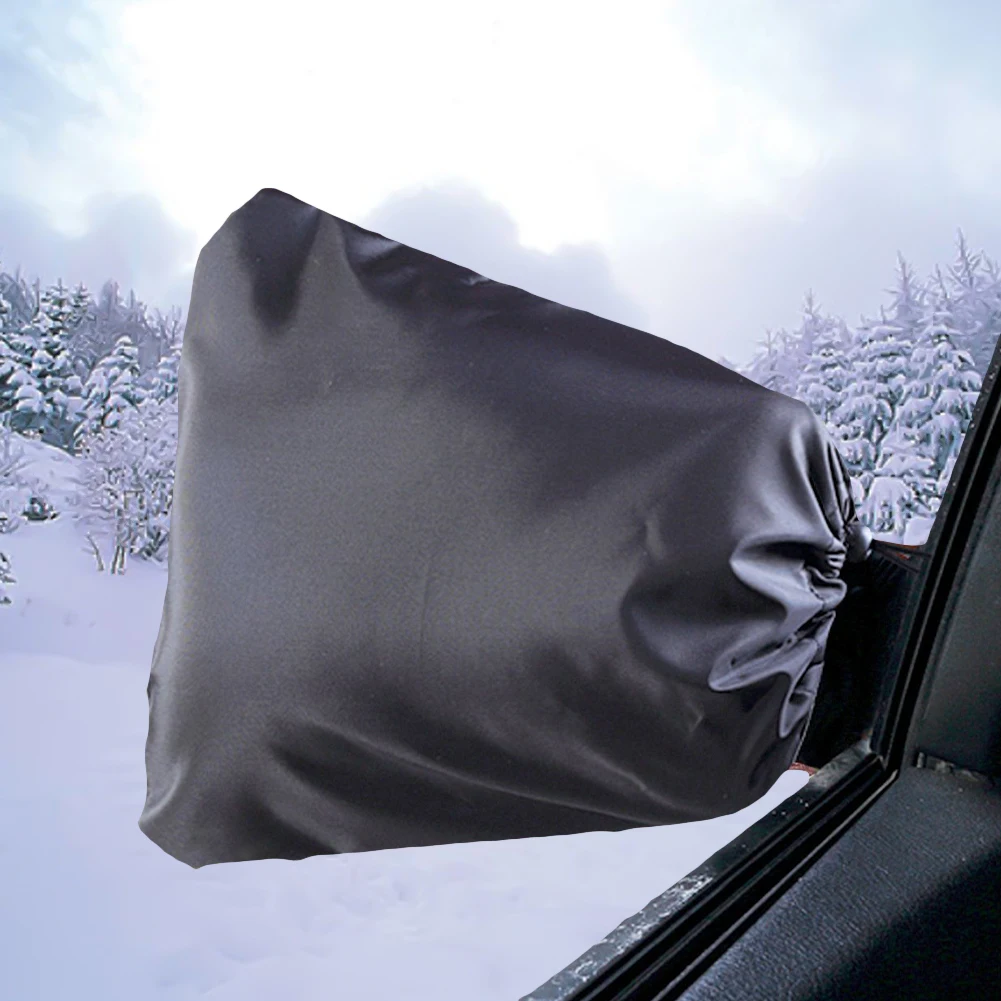 

Car Accessories Exterior 1 Pair Car Rearview Mirror Cover Frost Guard Side View Universal Size Side Mirror Protector Anti-snow