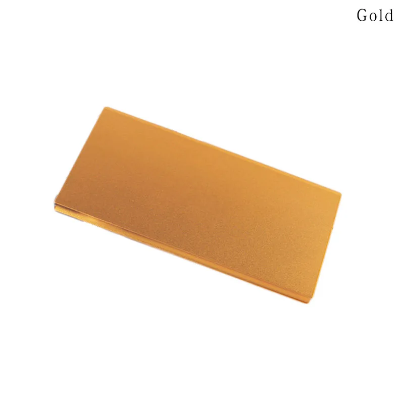 Gold Внешний аккумулятор 20000 м Ач внешний аккумулятор портативное зарядное устройство 18650 светодиодный светильник двойной USB внешний аккумулятор для телефона удобный для путешествий - Цвет: Gold