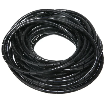 

10M 8mm Spiral Cable Wire Wrap Tube Polyethylene Spiral Hose Protective Manage Cord 3D Printer Accessories for Computer Car