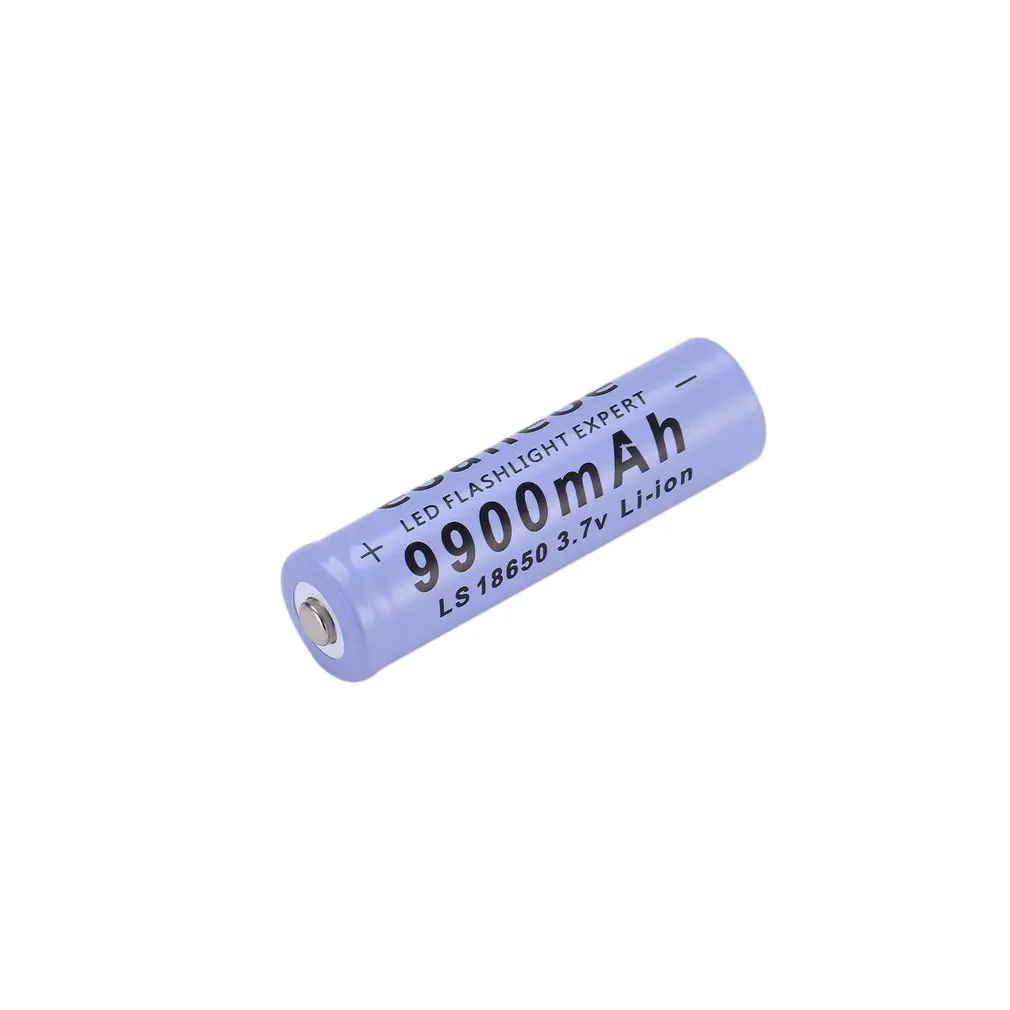 18650 батареек с зарядным устройством EU 9900mAh литий-ионная аккумуляторная батарея для фонарика