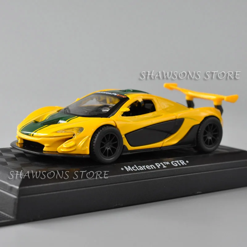 Литой металлический автомобиль в масштабе 1:43 Игрушечная модель Mclaren P1 GTR