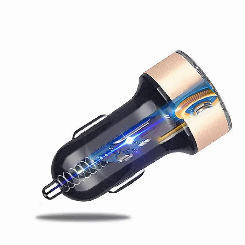Автомобильное зарядное устройство с двумя USB портами 3 1 А шт.|Кабели адаптеры и