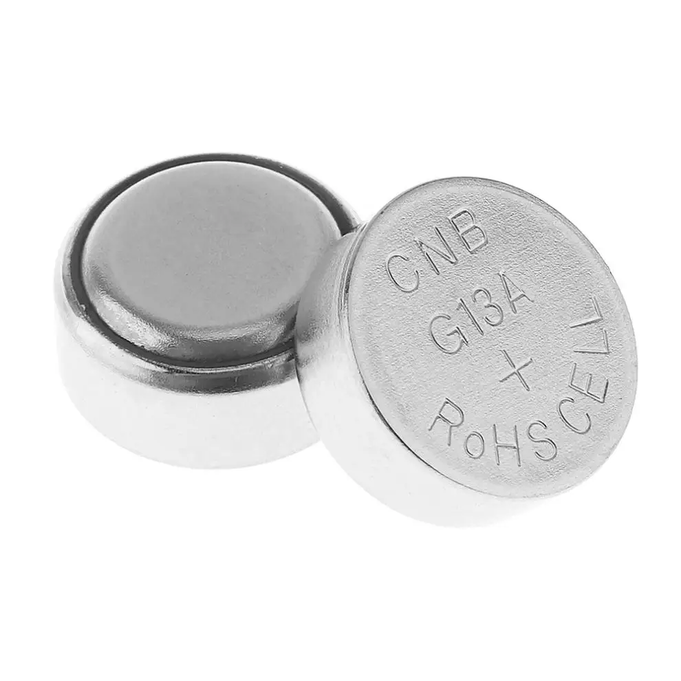 Soshine 10 шт 145mAh 1,5 V AG13 LR44 Щелочная батарейка для часов/игрушек/калькулятора