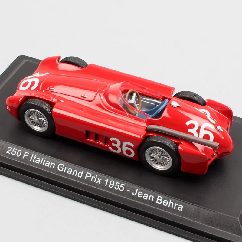1/43 масштабная игрушка винтажный мини LEO 250 F итальянский Grand Prix 1955 No#36 Jean Behra спортивный гоночный Diecasts& toy Vehicles модель автомобиля